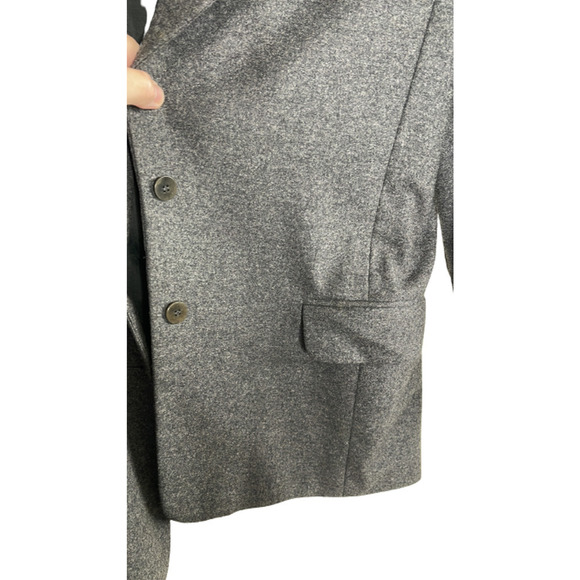 J CREW WOMEN'S 100%WOOL GRAY BLAZER SIZE 8 VINTAGE - Picture 6 of 8